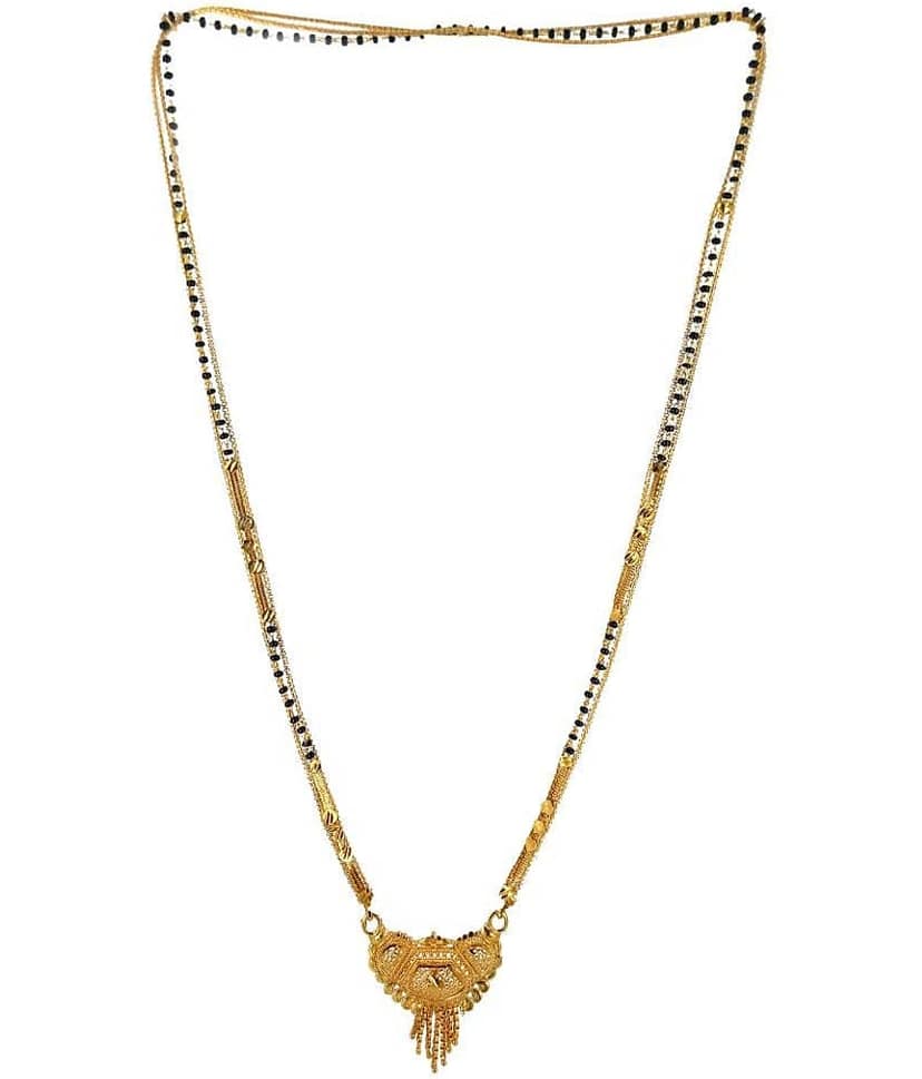 KRIMO Gold Plated Letest & Designer Mangalsutra For Women-100188