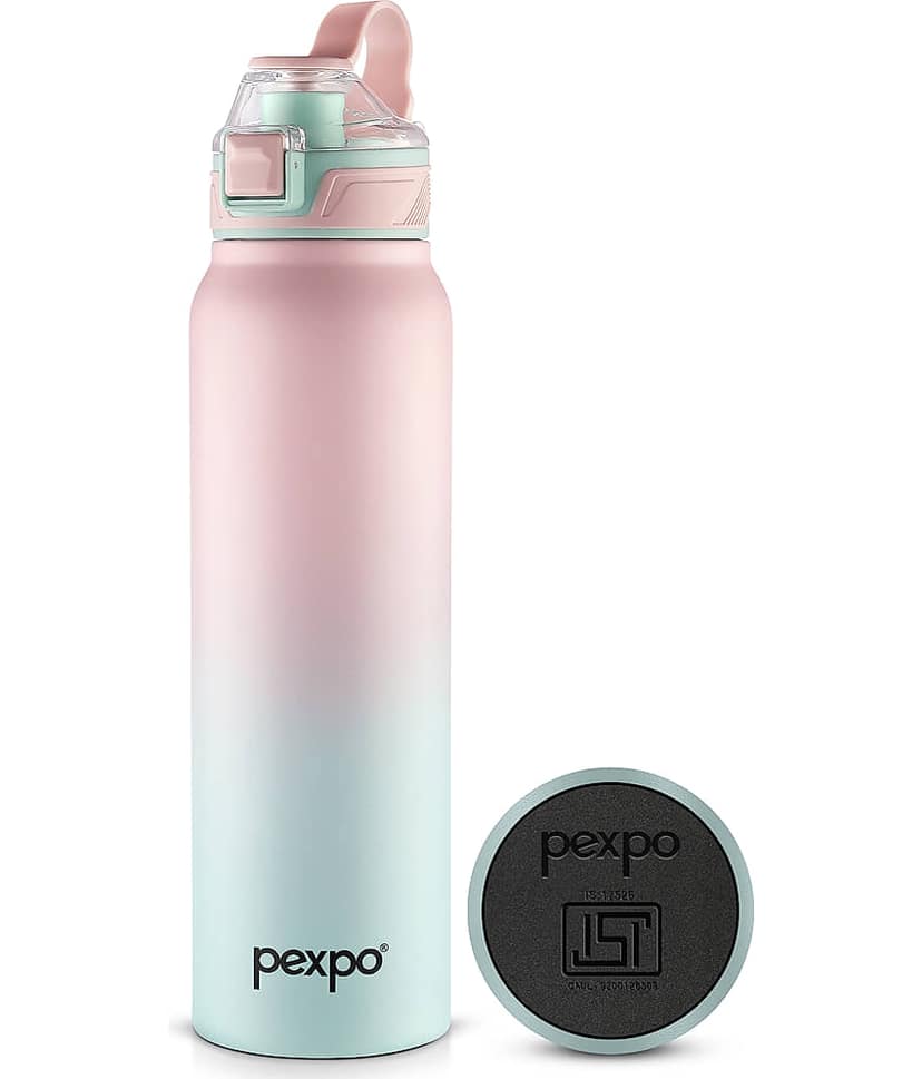 Pexpo Amaze Pink Thermosteel Flask ( 950 ml )