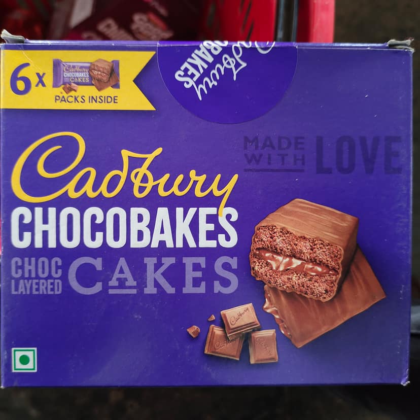 Cadbury chocobakes choc layered cakes
