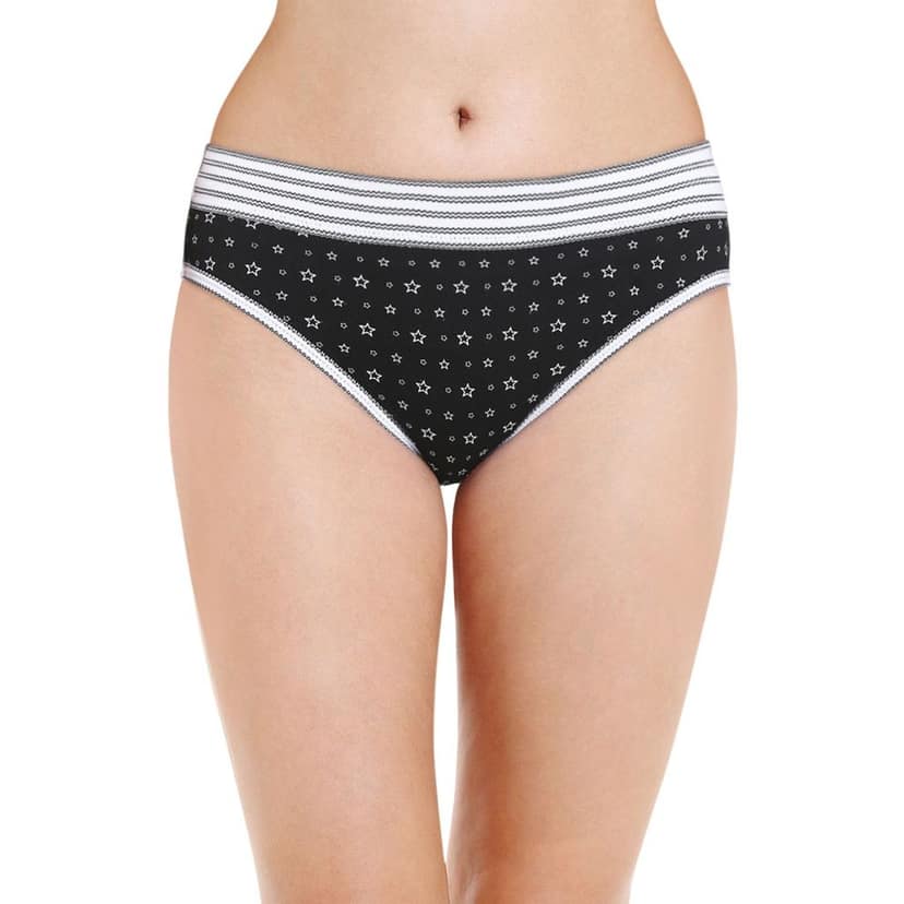 Bodycare women's combed cotton assorted Briefs Panty Pack of 3 ( E2912 ) view 4