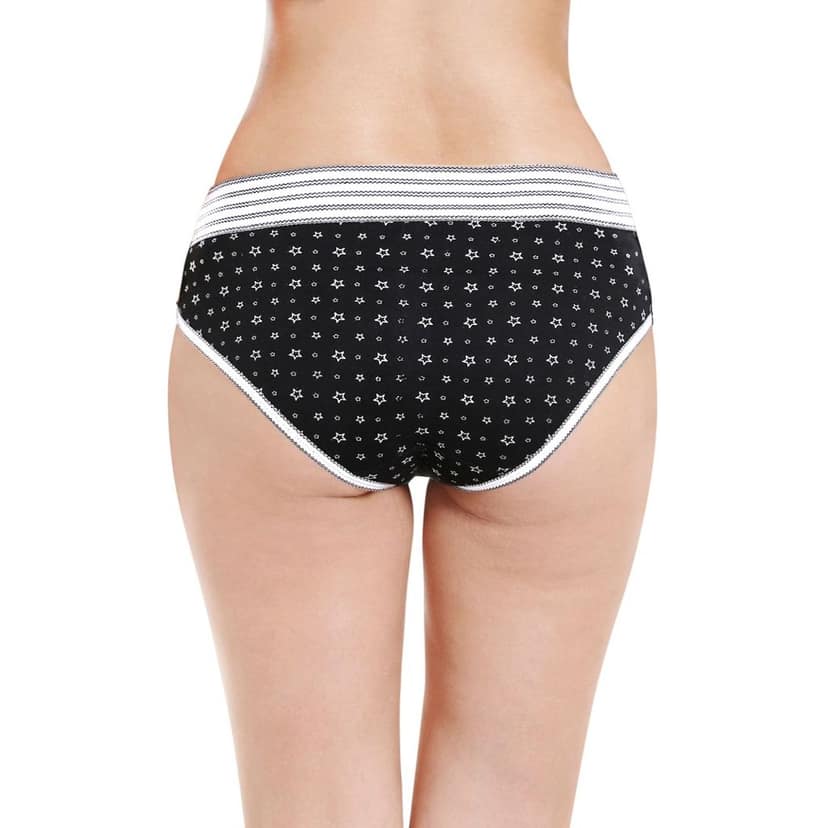 Bodycare women's combed cotton assorted Briefs Panty Pack of 3 ( E2912 ) view 5