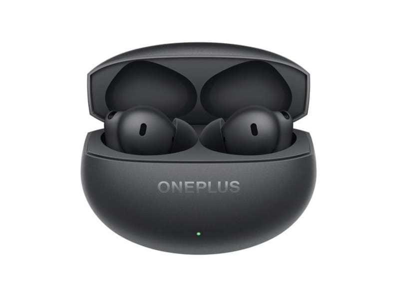 OnePlus Buds 4 TWS Earbuds with Upto 55dB Real-time ANC, Adaptive Mode, Dual Drivers with Dual DACs, 3D Audio, Upto 45hrs Music Playback - Storm Gray