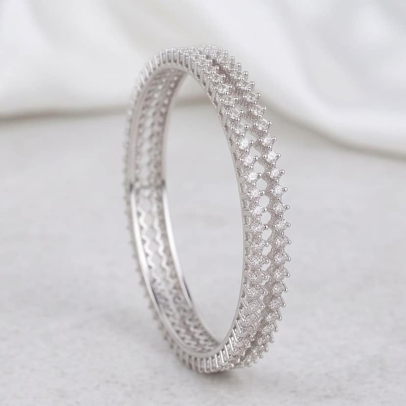 Crystal Vine Bangles view 2