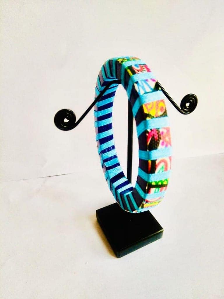 Summer Cooler - Magical Blue and Purple Bangle