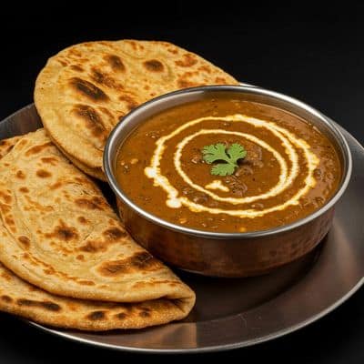 Dal Makhni With Tandoori Roti