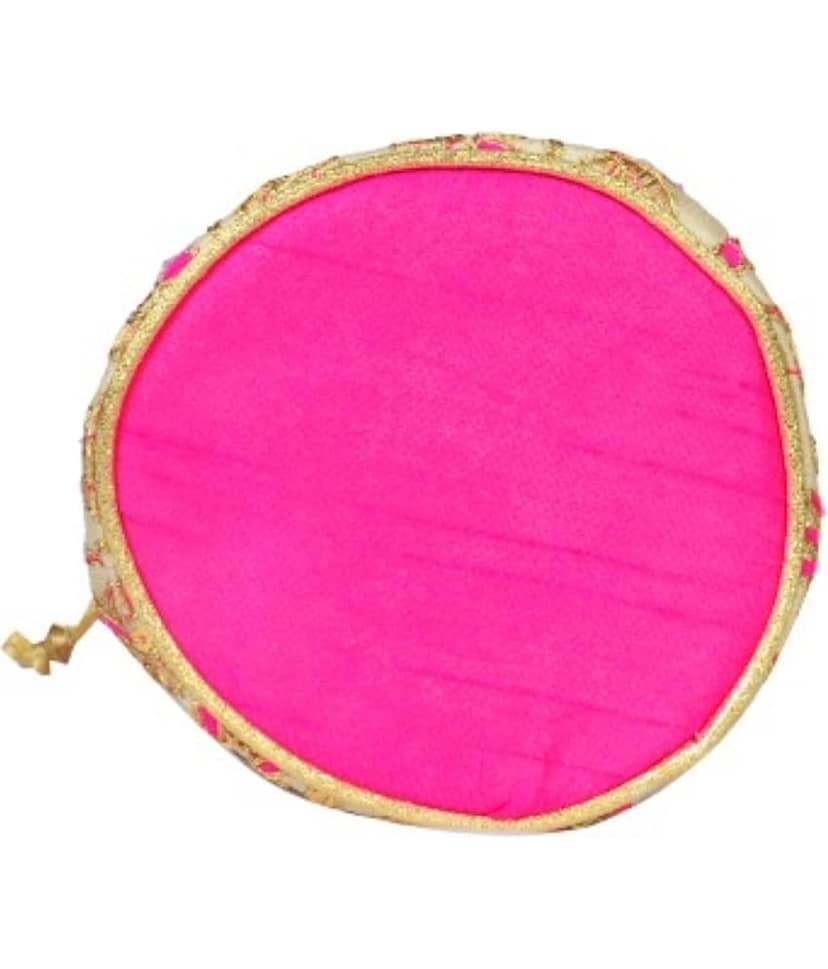 SUNESH CREATION Maroon Silk Potli view 2