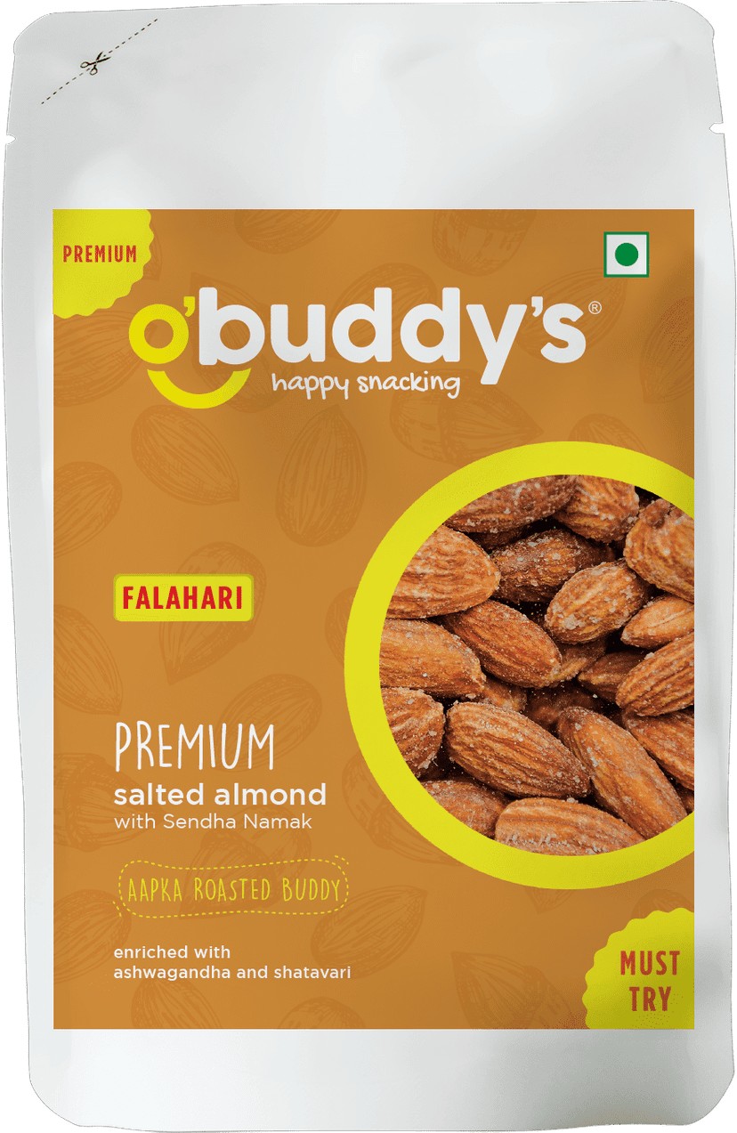 O'buddy's Salted Almond, 110 gm