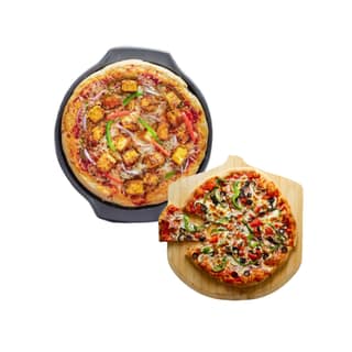 Spicy Takatak Pizza (10 Inches) with Veg Classic Pizza (10 Inches)