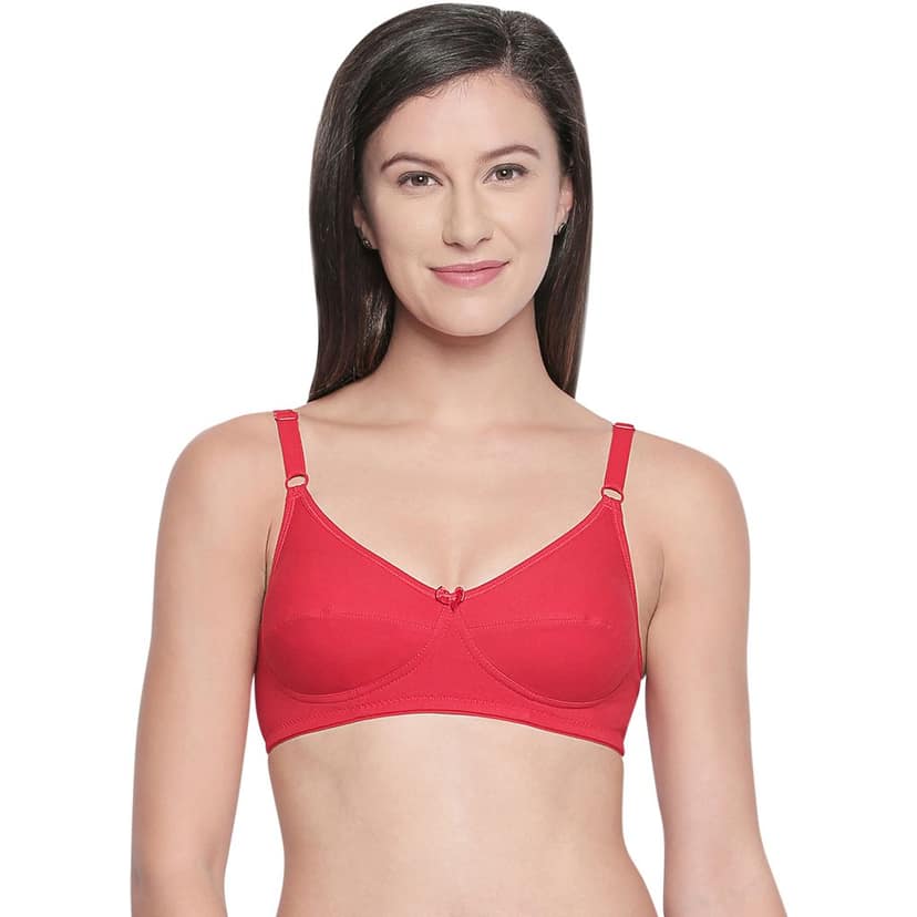 Bodycare Cotton Spandex Non Padded Non wired Perfect coverage bra-Pack of 3 view 2