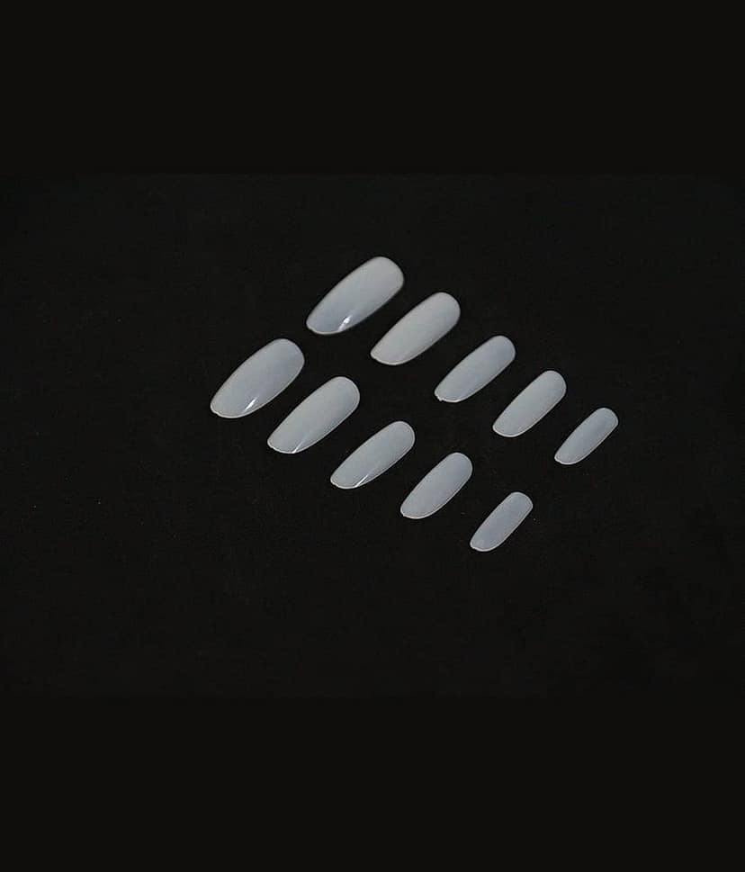 FOK Combo Set Of 10Pc 3D Nailart Stickers Reusable Fake Nails Acrylic 100 no.s view 2