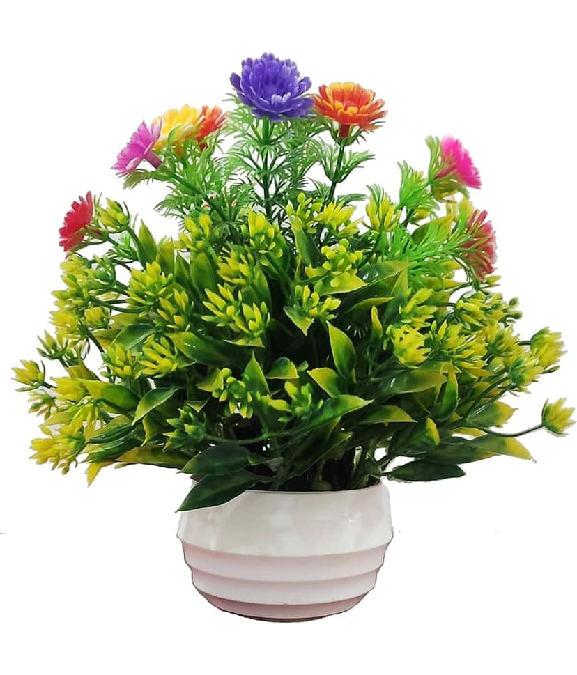 BAARIG - Multicolor Sunflower Artificial Flower ( Pack of 1 )