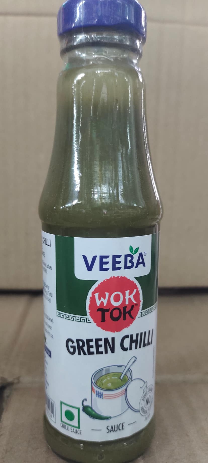 Veeba Wok Tok green chilli sauce