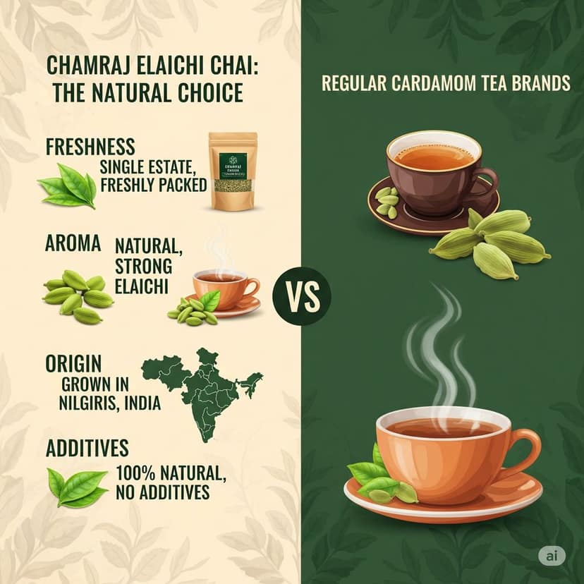 Chamraj Elaichi Chai - 250g view 6
