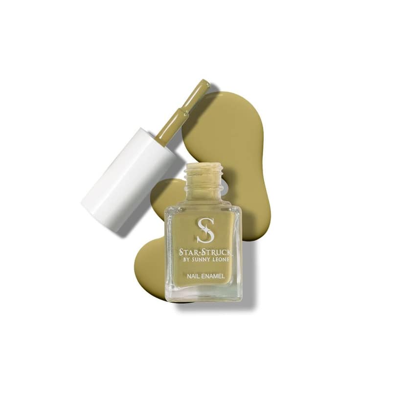 StarStruck by Sunny Leone - Olive - Glossy Nail Polish | Mirror-Like Shine & Longwear Color | Quick Dry Formula
