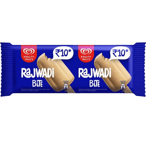 Kwality Walls Kulfi Rajwadi Bite 35 ml Rs. 10
