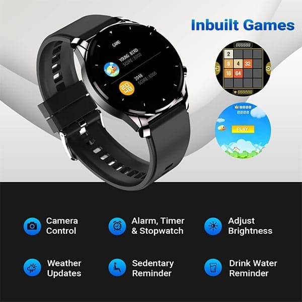 Fire-Boltt Thunder Bluetooth Calling 1.32 Inch Smartwatch with SpO2 view 6