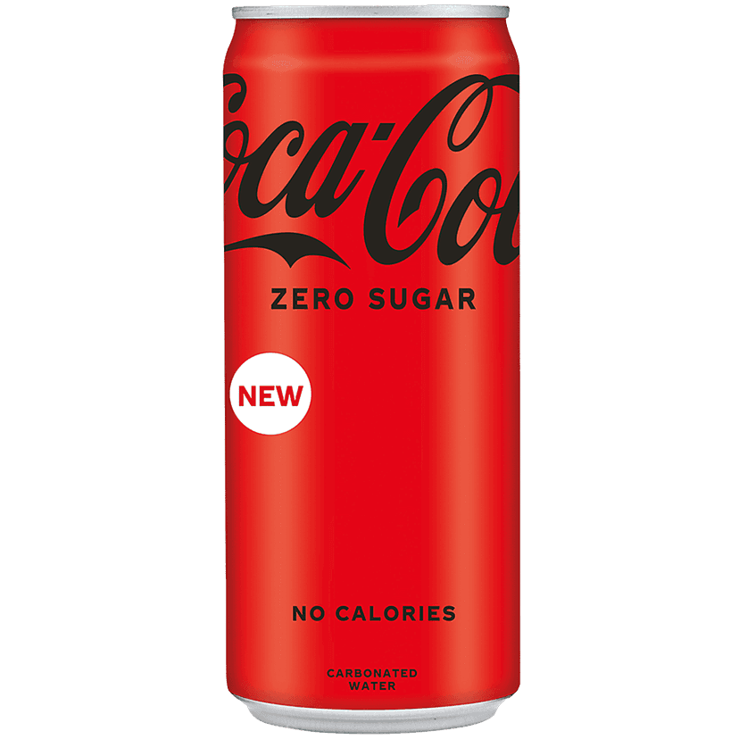 Coca Cola Zero Sugar Coke - No Calories, Refreshing, Soft Drink, 6X300 Ml (Multipack) view 2