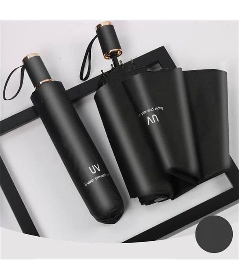 KEKEMI Silver 3 Fold Umbrella view 2