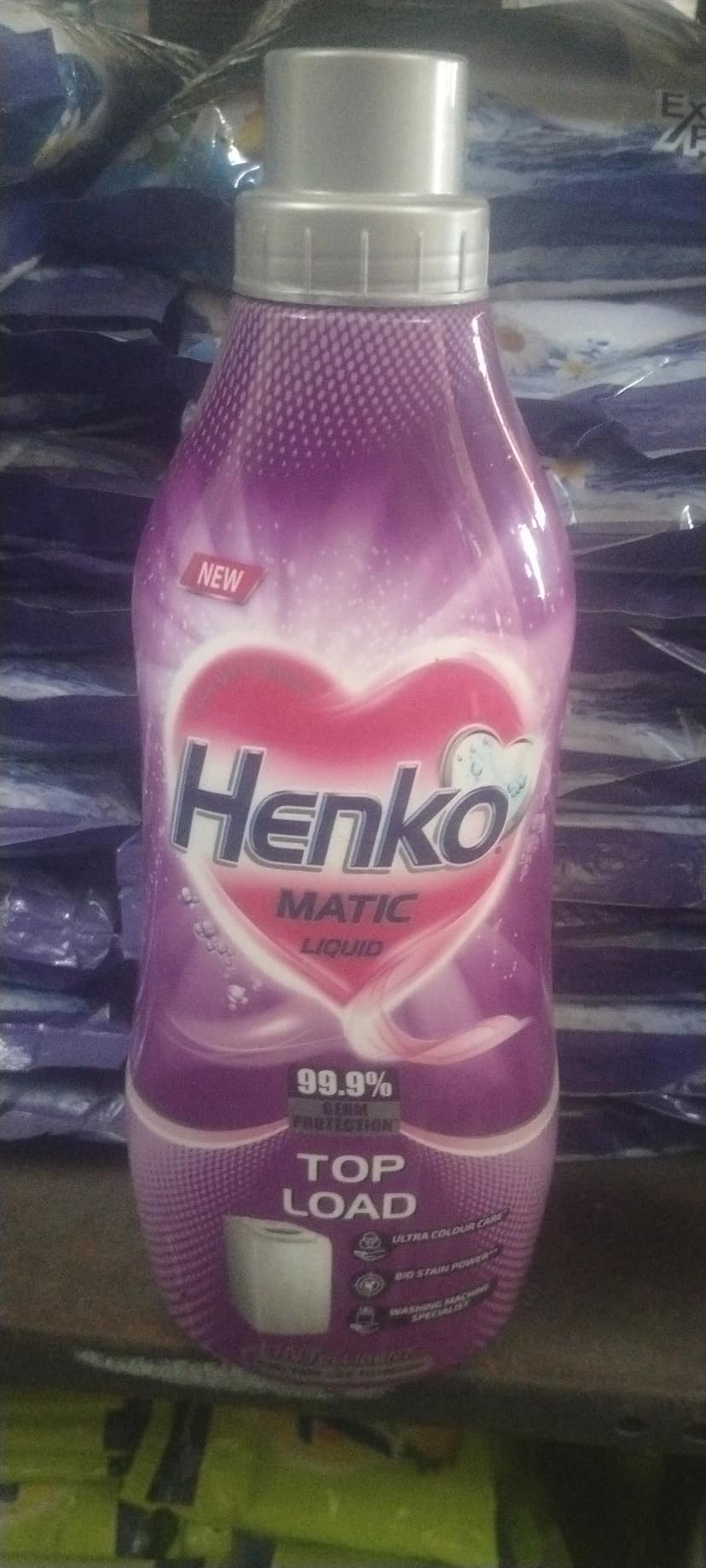 Henko top load liquid