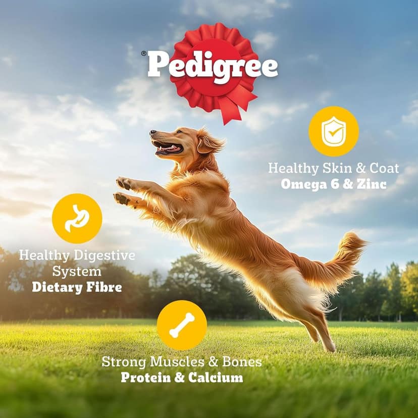 Pedigree Adult Dry Dog Food, Chicken & Vegetable view 9
