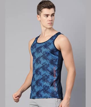 Alcis Blue Polyester Slim Fit Men's Sports T-Shirt ( Pack of 1 )