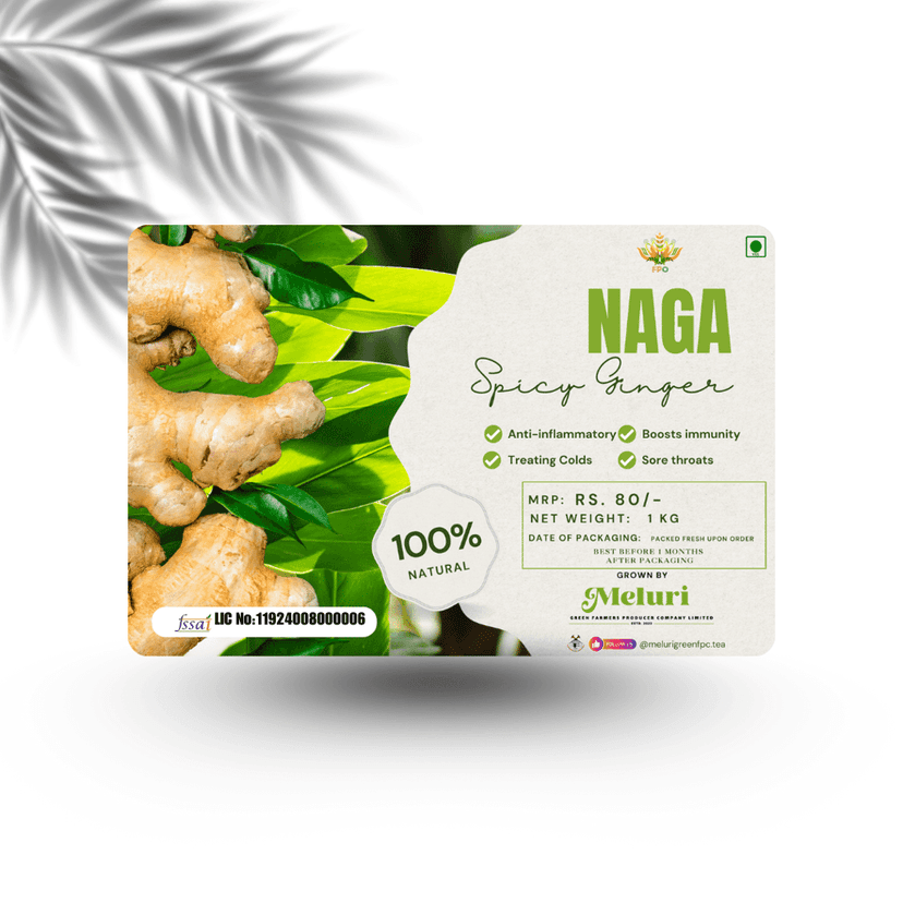 Naga Spicy Ginger-Fresh and Organic view 3