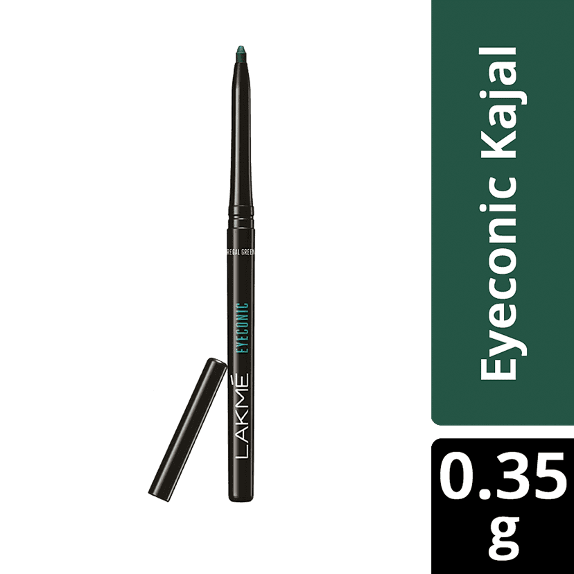 Lakme Eyeconic Kajal, 0.35 G Regal Green