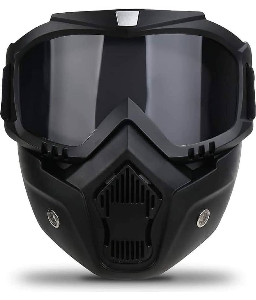 banistrokes Night Vision Black Riding Goggles ( Pack of 1 )