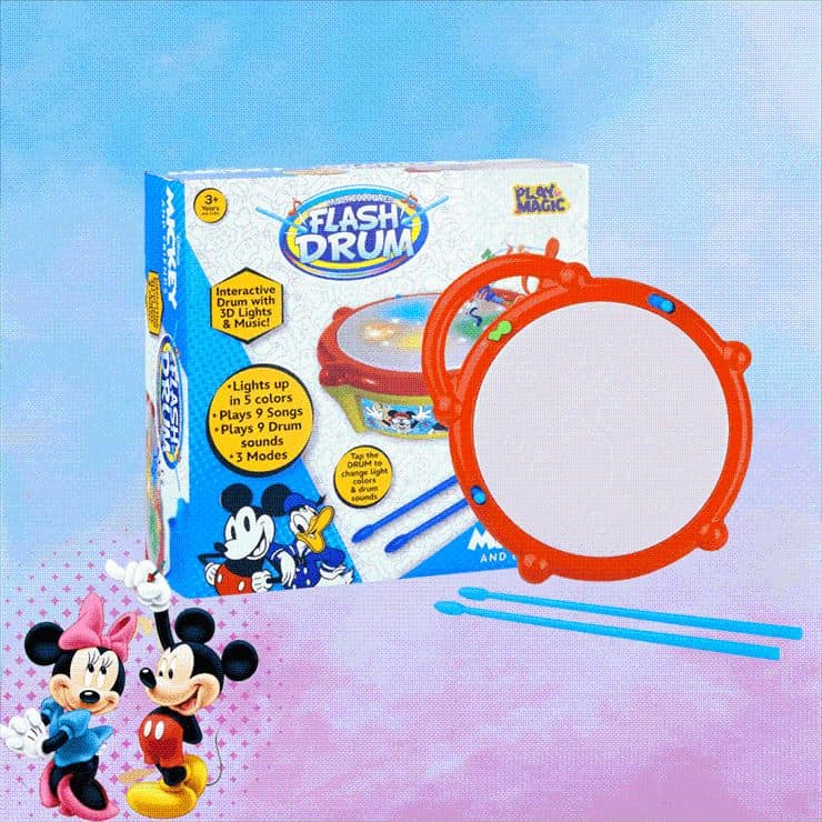 PlayMagic Flash Drum Mickey N Friends