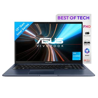 ASUS Vivobook 15, Intel Core i3 13th Gen 1315U, 8GB RAM, 512GB SSD, FHD 15.6", Windows 11, Office Home 2024, Quiet Blue, 1.7Kg, X1504VA-NJ3321WS, Intel UHD iGPU, M365 Basic (1Year)* Laptop ASUS Vivobook 15, Intel Core i3 13th Gen 1315U, 8GB RAM, 512GB SS