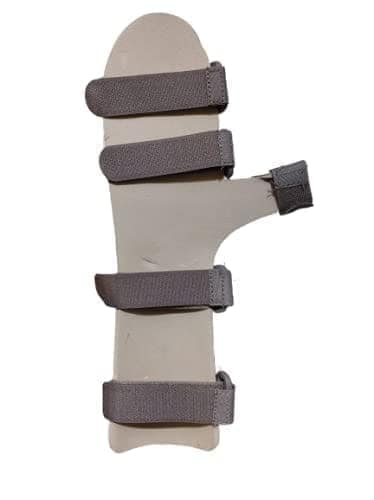 Linefaily Cock Up Splint With Thumb Palm & Elbow Support, Hand Support Hand Splints Malleable Are foam Padded For Patient comfort, Universal Size Multicolor