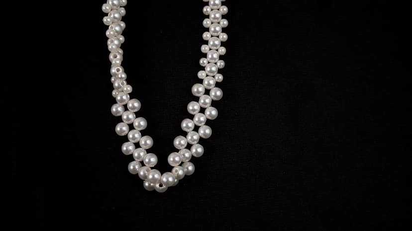 Pearl Beads Chain-321 view 2