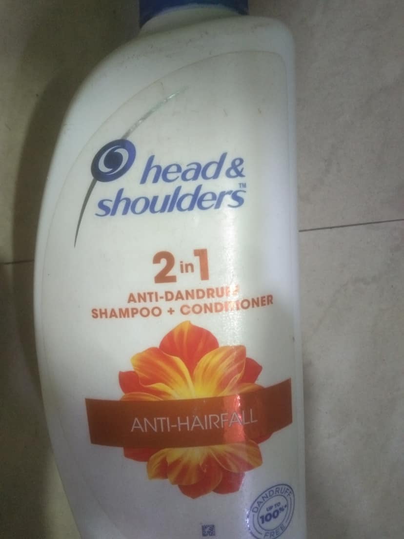 Head& Shoulders 2in1 Anti-dandruff Shampoo + conditioner Anti- Hairfall