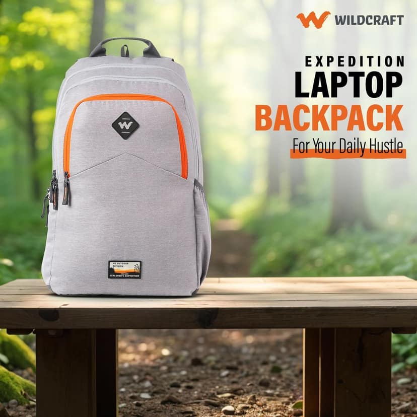 Polyester Backpack for Men & Women – Expedition LPBP 40 Laptop Backpack | Unisex Durable Lightweight & Stylish – Ideal for Travel School Work & Daily Use view 2