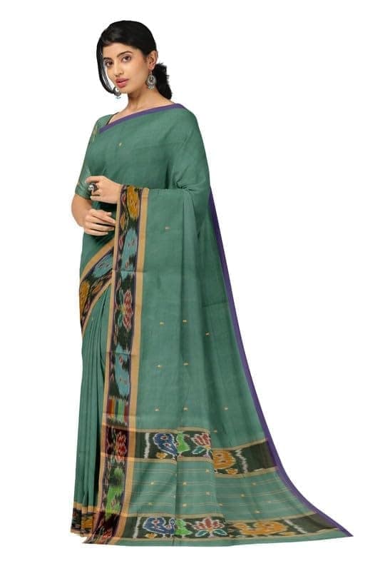 APCO Handloom (A Andhra Pradesh Govt Emporium)- Women's Traditional Pure Handloom Dulla Cotton Saree | DL0088 view 2