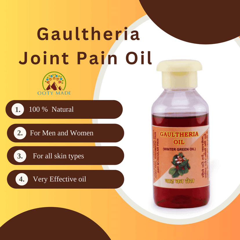 Buy Gaultheria Wintergreen Joint Pain Oil from Nilgiris online view 7