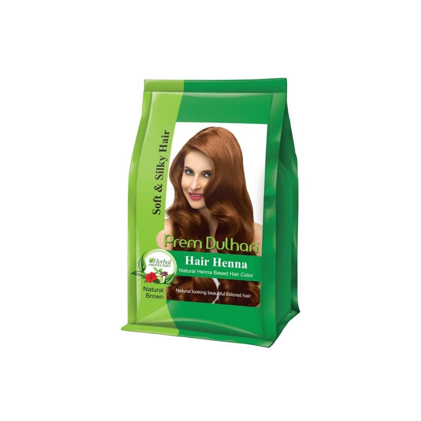 Prem Dulhan Henna Hair Color Natural Brown 125g view 7