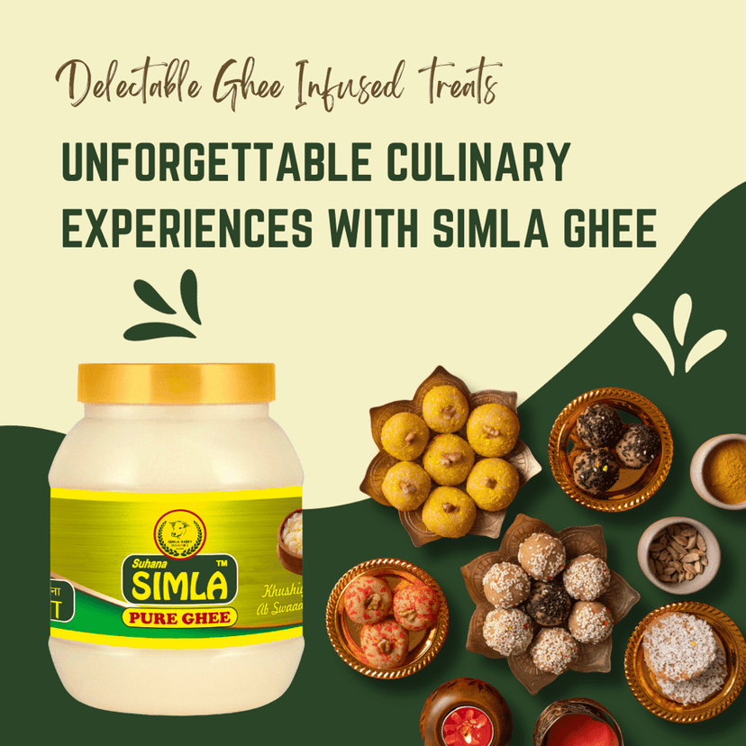 Suhana Simla Pure Buffalo Ghee 1L Jar (Pack of 4) view 4