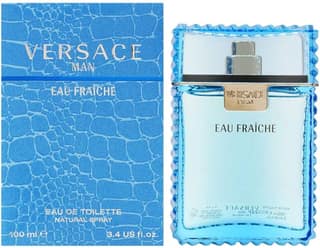 Versace Eau Fraiche Eau De Toilette Spray 100ml | Refreshing Citrus Fragrance for Men