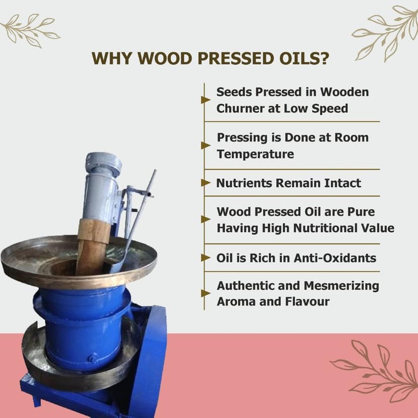 Wood Pressed White Sesame Oil view 5