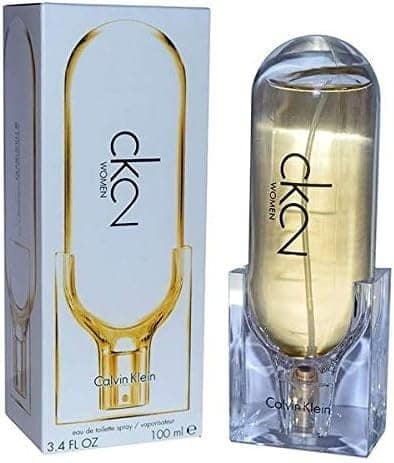 Calvin Klein CK2 Eau De Toilette 100ml – Fresh Floral Woody Perfume for Women