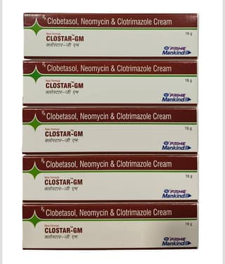 Clostar Face Cream For All Skin Type, 16gm ( Pack of 5)