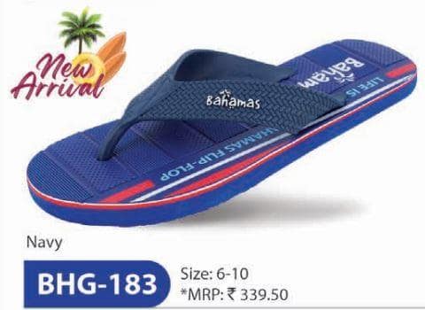 BAHAMAS BH183 Navy G No 7 Mens Hawai