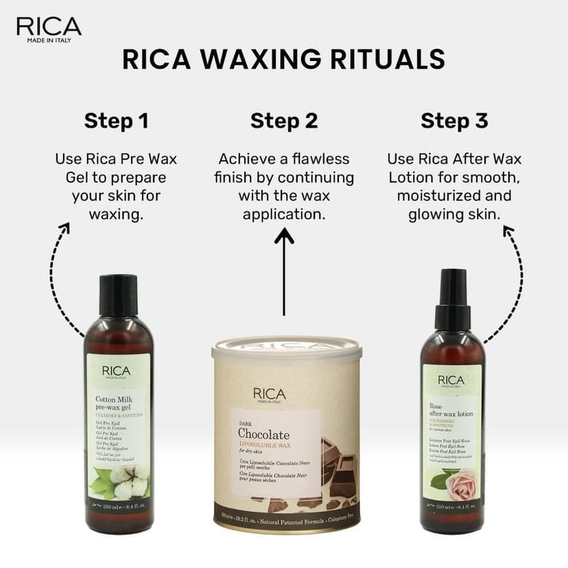 Rica Dark Chocolate Wax (800 ml) view 7