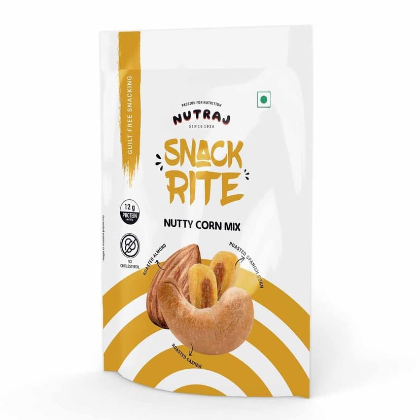 Nutraj Snackrite Nutty Corn Mix 150gm view 5