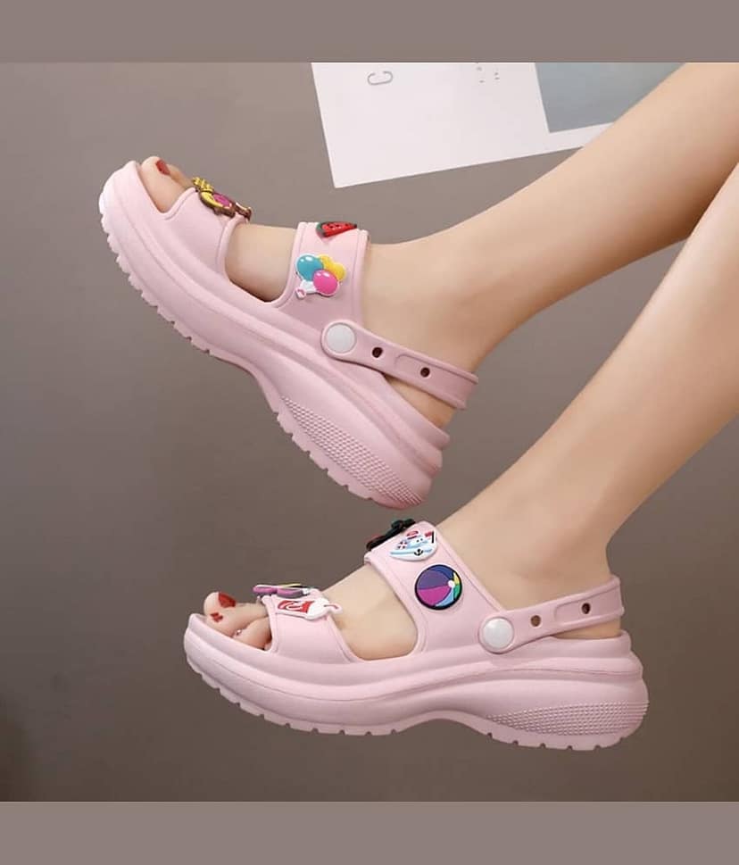 Monoction Pink Women's Slide