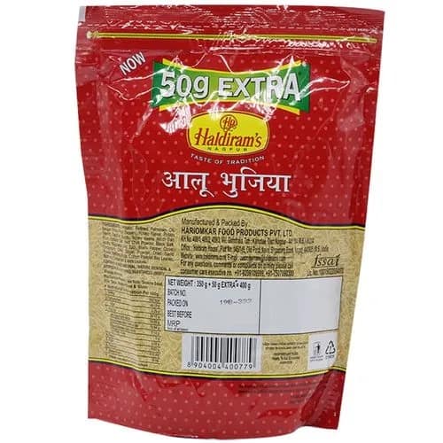 Haldirams Aloo Bhujia 400 Gms view 3