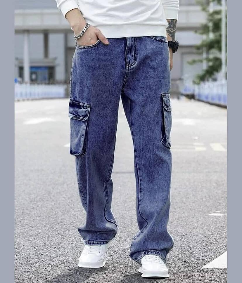 ARBIA FUNKI Relaxed Washed Men's Jeans - Dark Blue ( Pack of 1 )