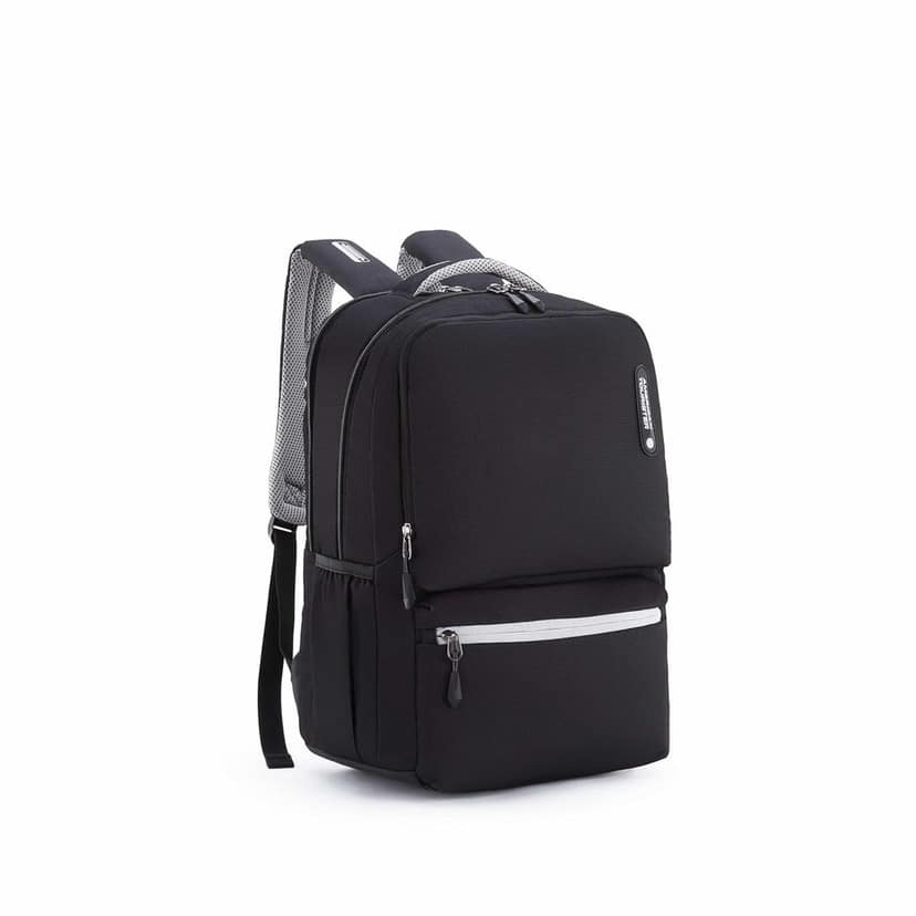 Hall 4.0 | 31.5 Ltrs | 3 Compartments | Bottle Pocket | Ergonomic Padded Back Panel & Shoulder Straps | Laptop Backpack | 1 Year International Warranty | Black