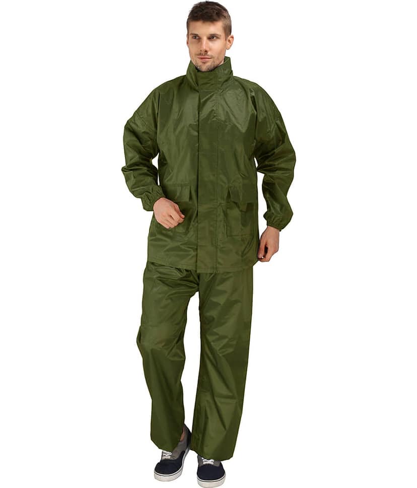 Goodluck Raincoat Set - Brown